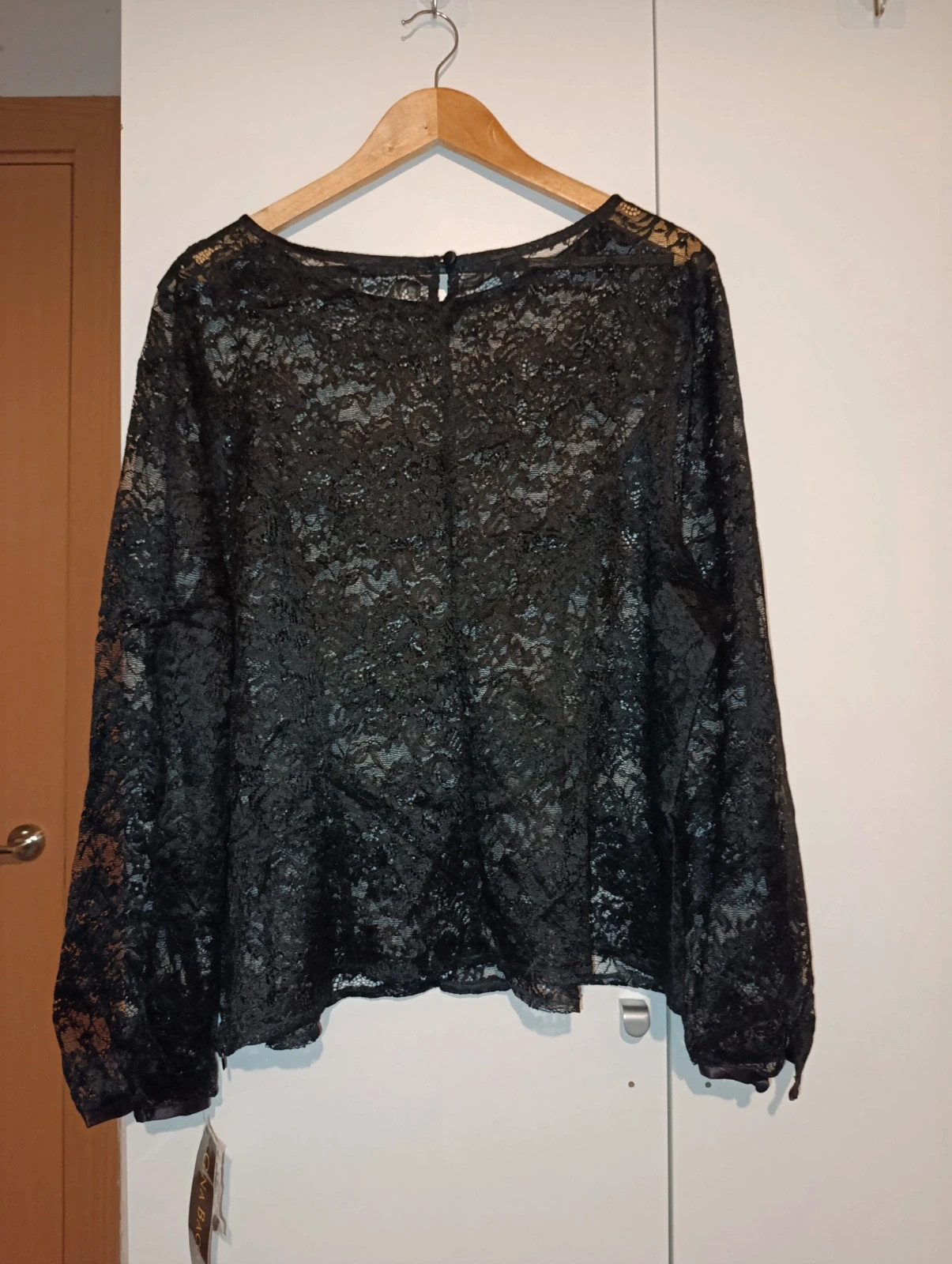 Blusa negra Gina Baconni talla 56 – Gina – taille XXXL / 46 / 18 2