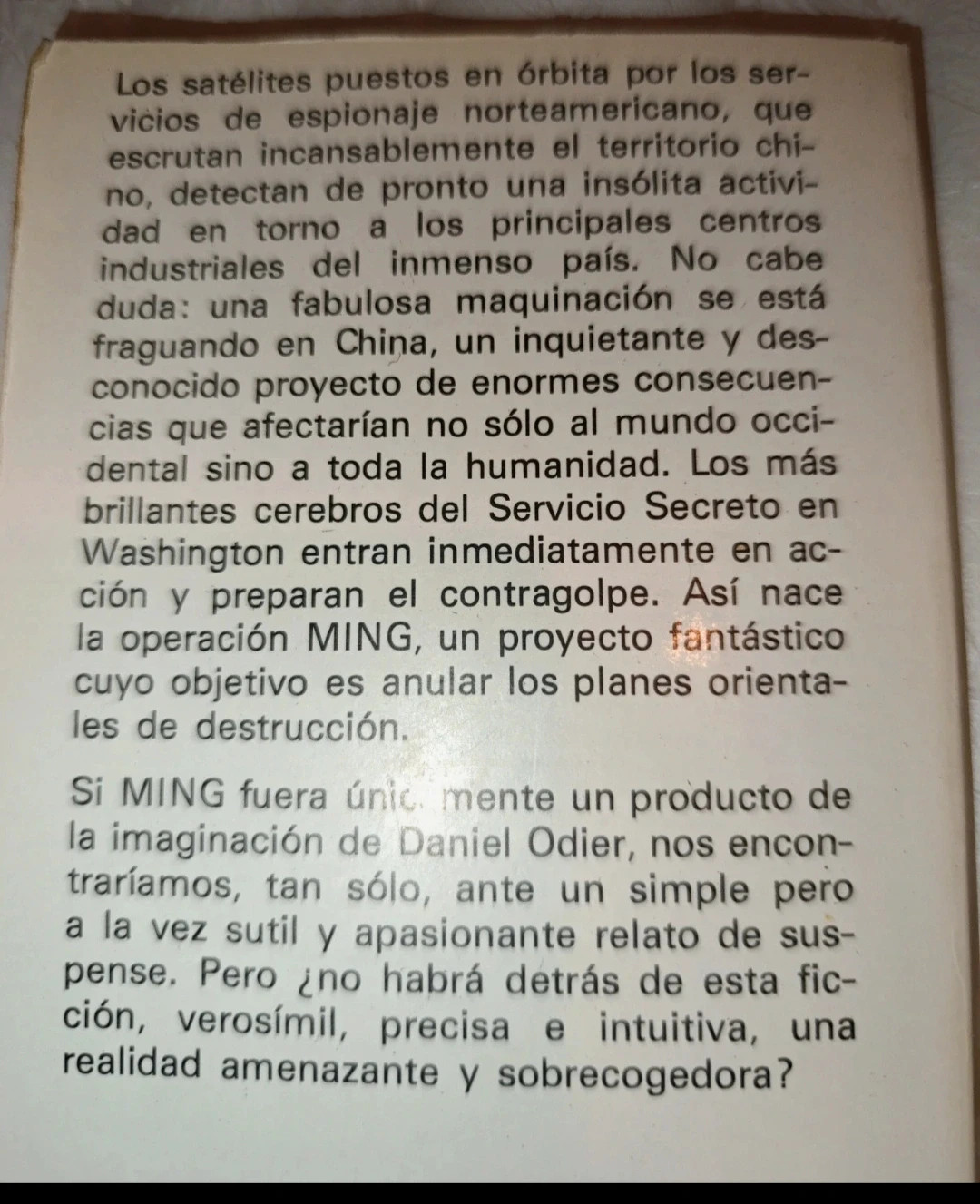 MING. Daniel Odier – Daniel Odier 2
