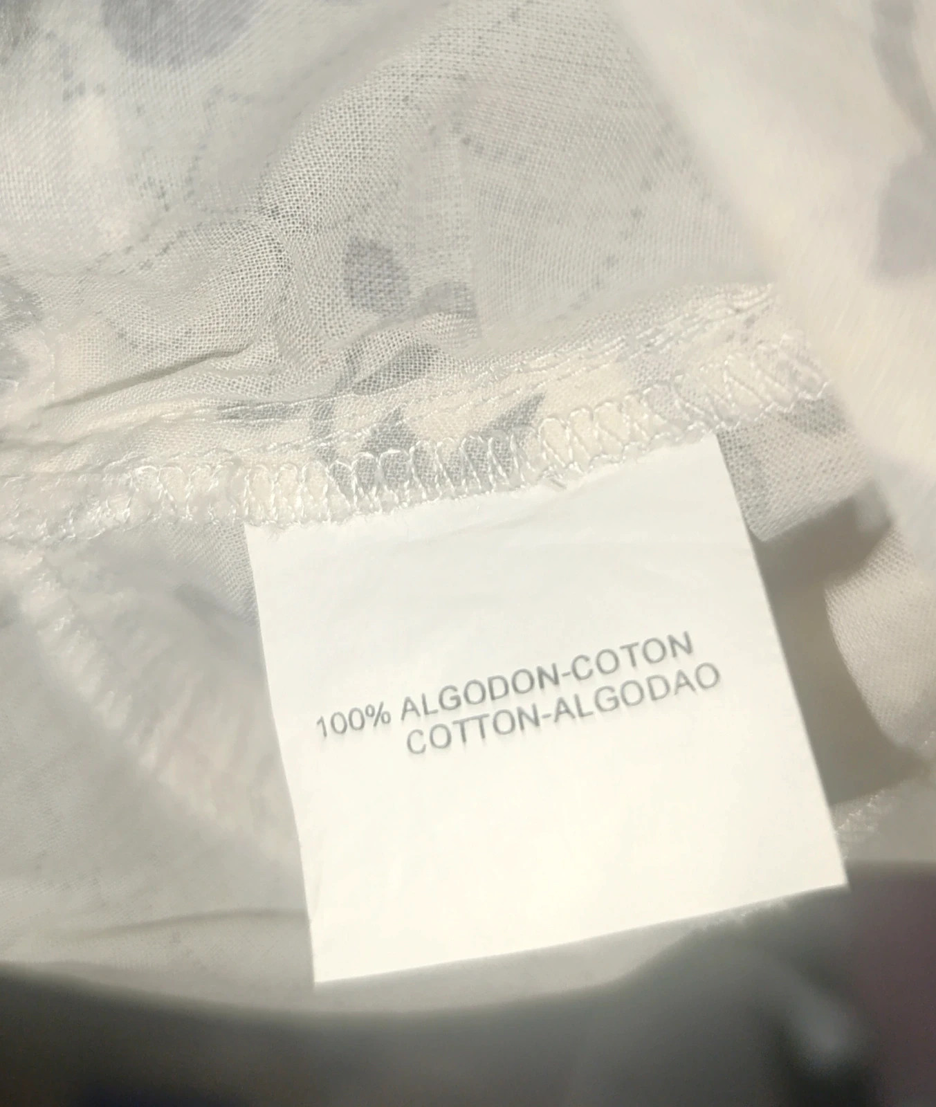 Blusa tirantes MSN Massana Woman 2XL blanca estampado floral gris – Massana – taille XXL 3