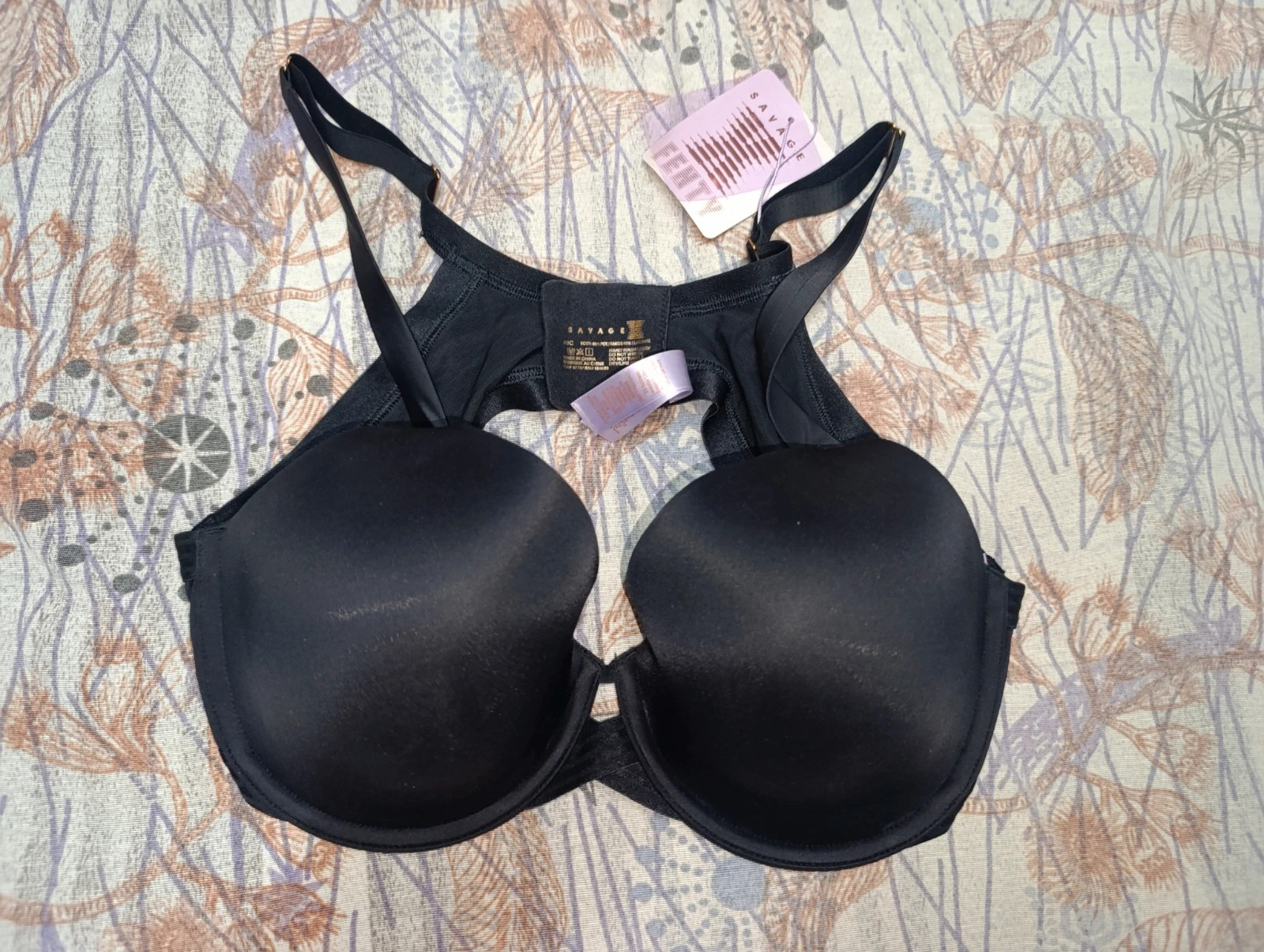 Sujetador aros Savage X Fenty negro raso 105C – Savage X Fenty – taille Taille unique 5