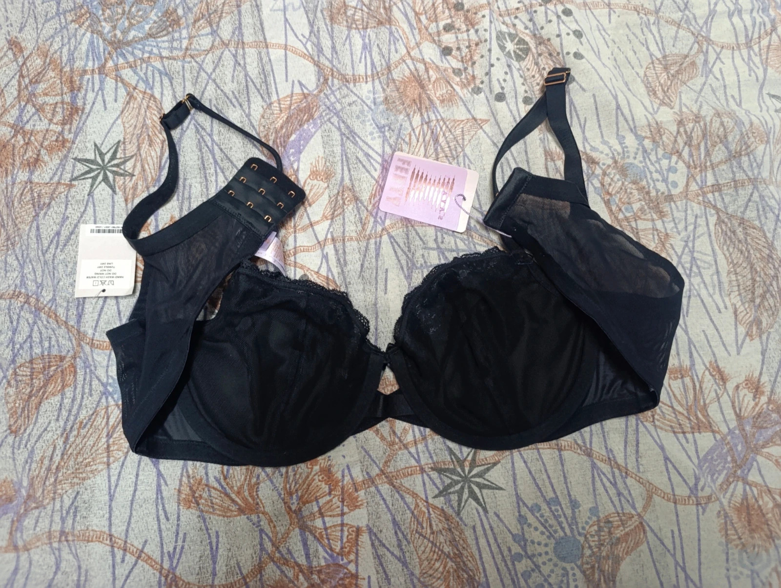 Sujetador con aros Savage x Fenty 105C negro – Savage X Fenty – taille 105C 4