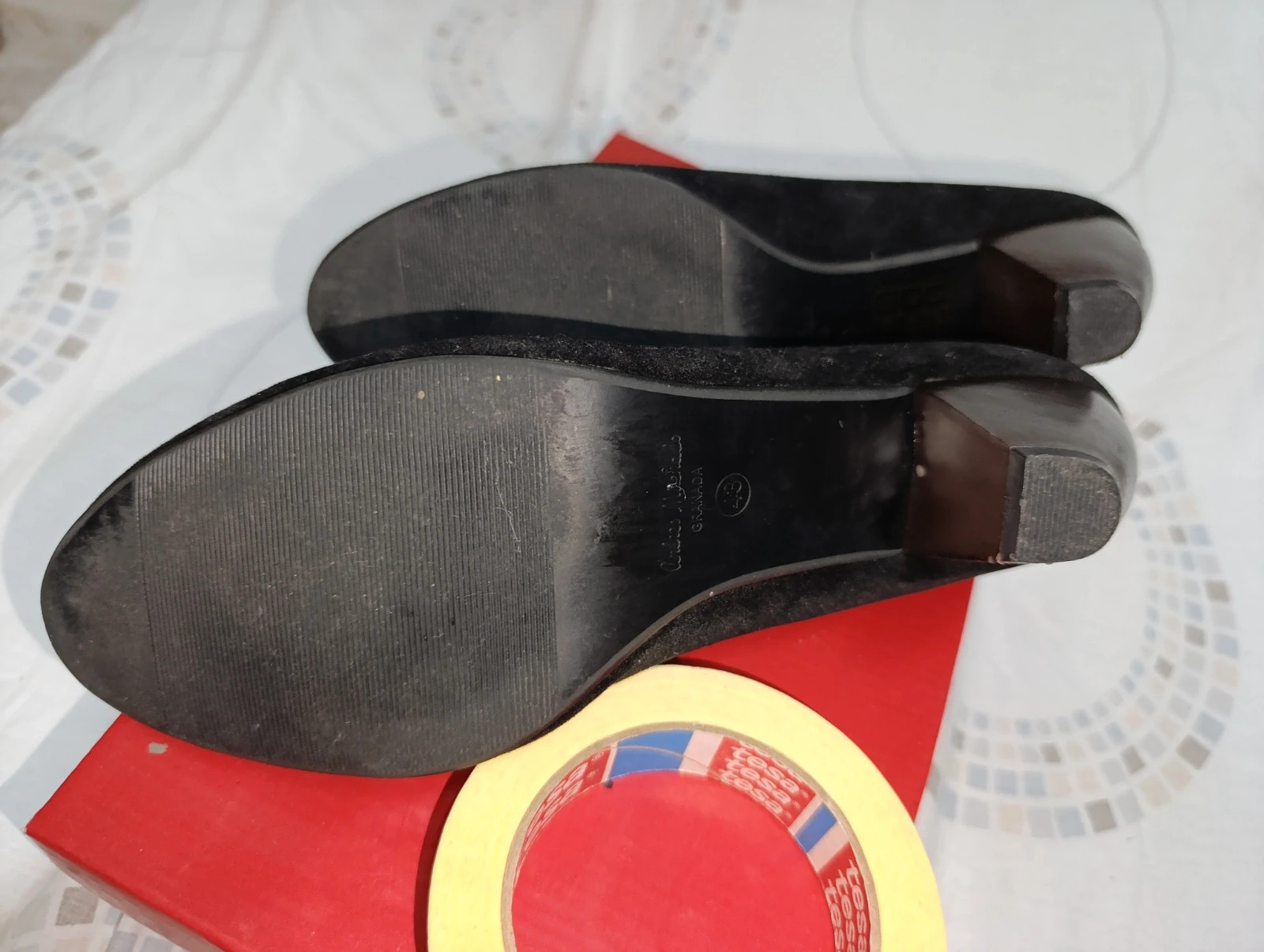 Zapatos tacon Andres Machado talla 43 color negro ZN05 – Andres Machado – taille EU 43 5