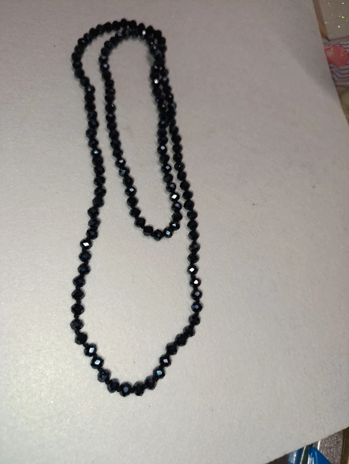 Collar cuentas acrílicas oscuras 53 cms. – COLLAR – taille Taille unique 4