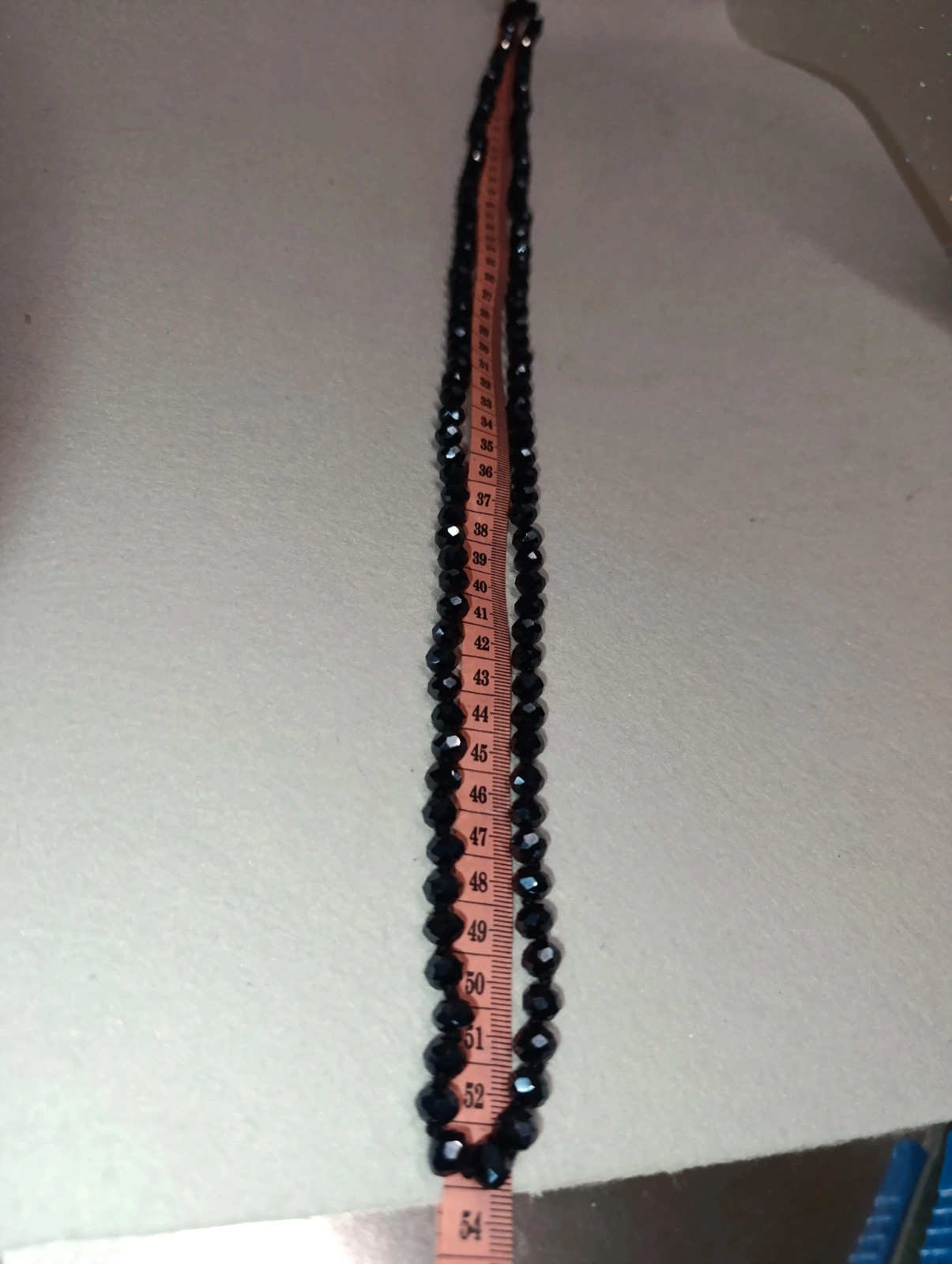 Collar cuentas acrílicas oscuras 53 cms. – COLLAR – taille Taille unique 5