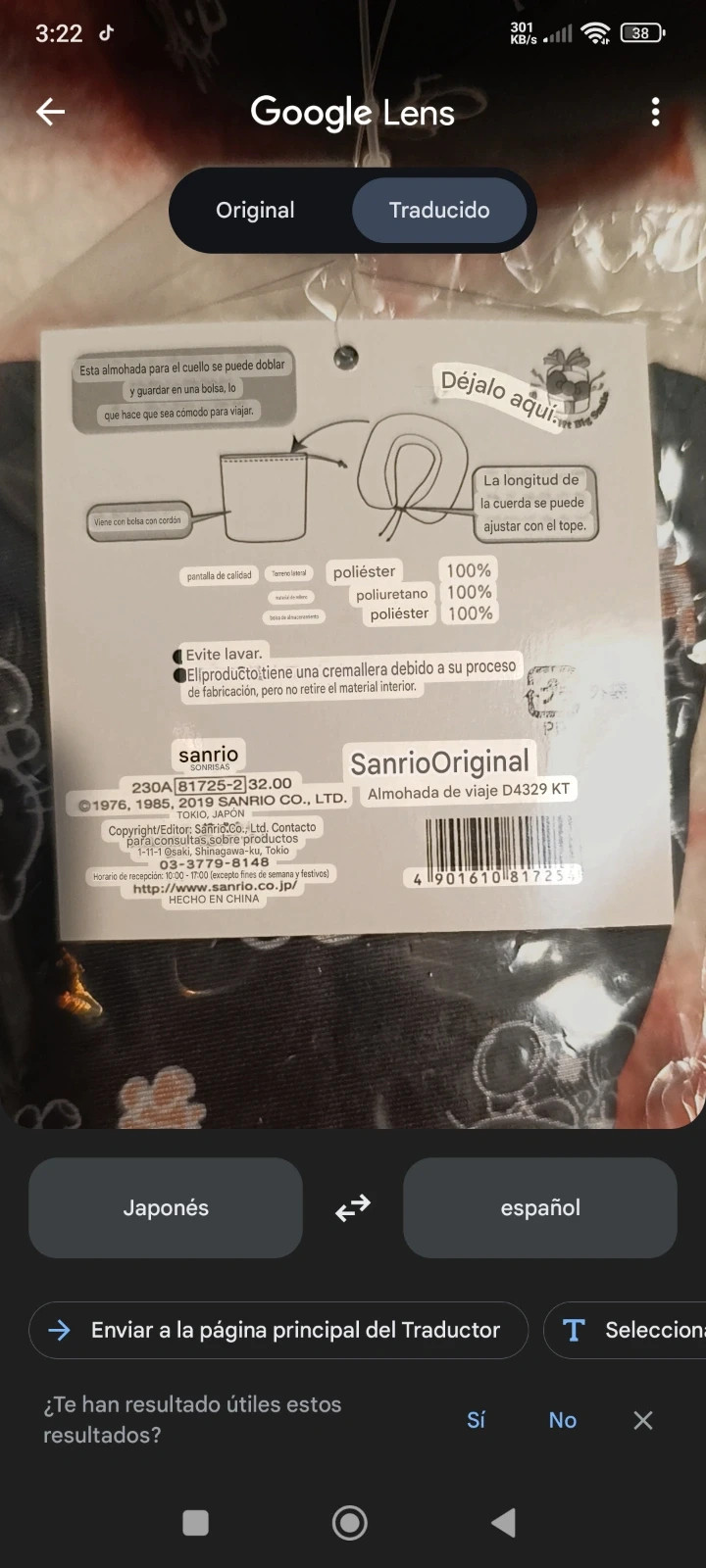 Almohada de viaje de Hello Kitty Sanrio – Sanrio 4