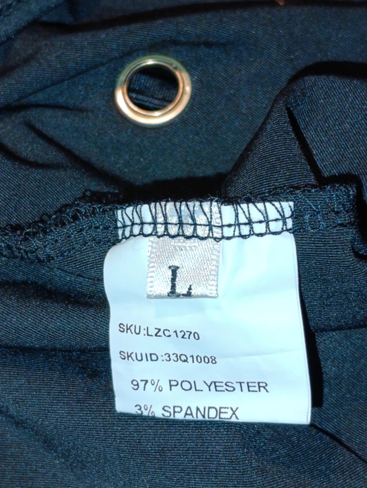 Pantalón negro de Chicme talla L – Chic Me – taille L 5