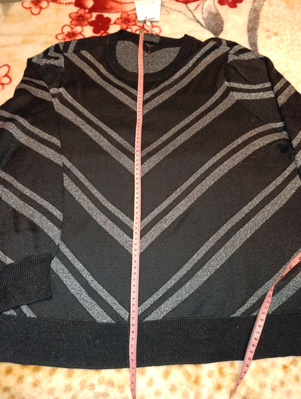 Suéter Oversize negro y gris plateado Zizzi talla M/2XL – Zizzi – taille M 5