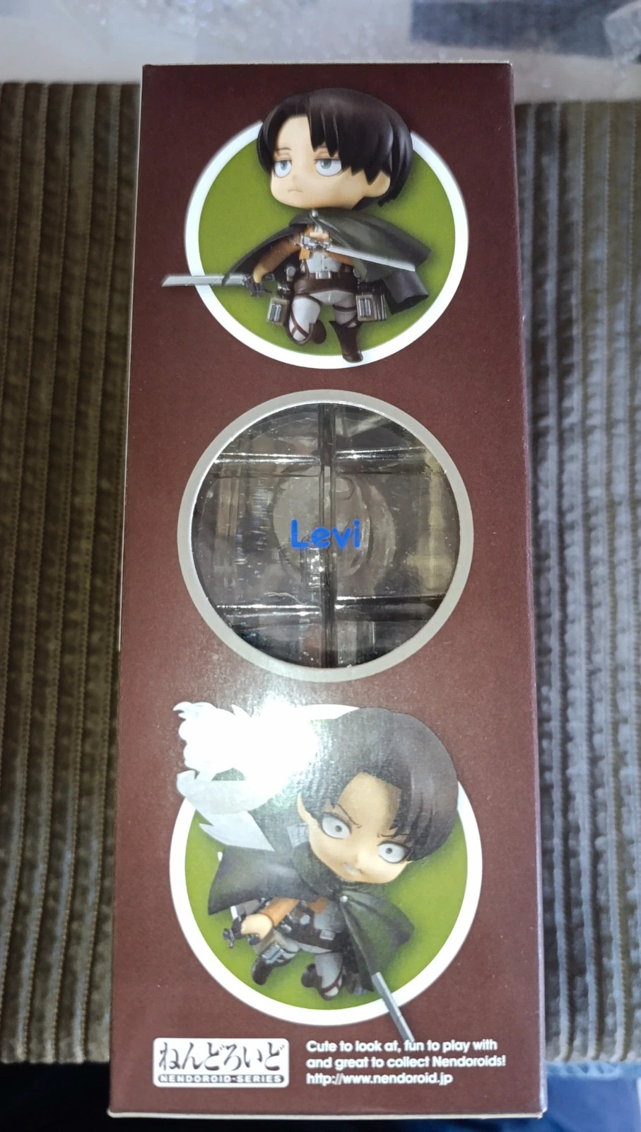 Figura Levi Ackerman Attack on Titan #390 Original – Good Smile Company – taille Taille unique 3