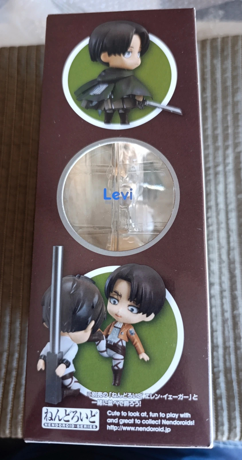 Figura Levi Ackerman Attack on Titan #390 Original – Good Smile Company – taille Taille unique 4