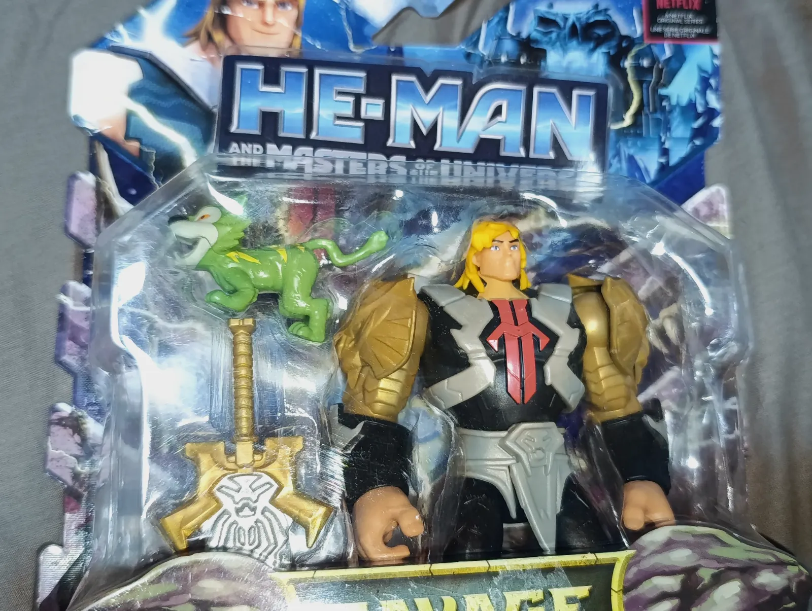Conjunto 2 figuras articuladas He-Man Mattel – He-Man 3