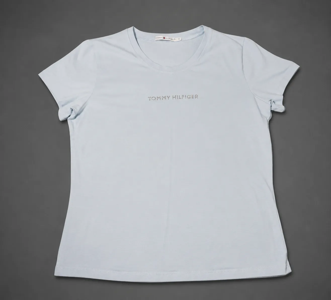 Camiseta Tommy Hilfiger juvenil 2XL azul clarita – Tommy Hilfiger – taille 15 años 5