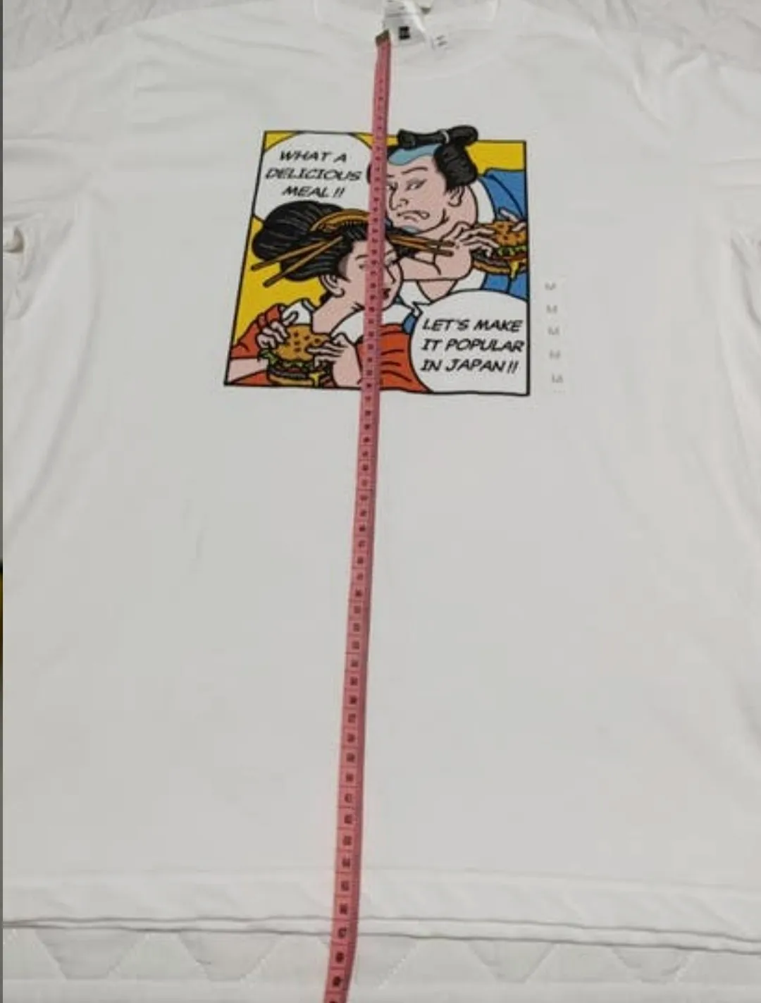 Camiseta blanca GU Wamerican by Bey – Uniqlo – taille M 6