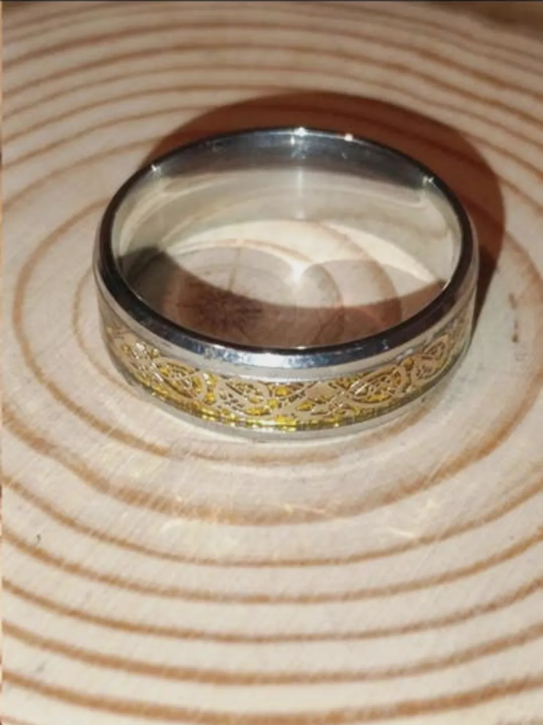 Anillos acero diseño geometrico talla 13 4pcs – Anillos – taille 46 4