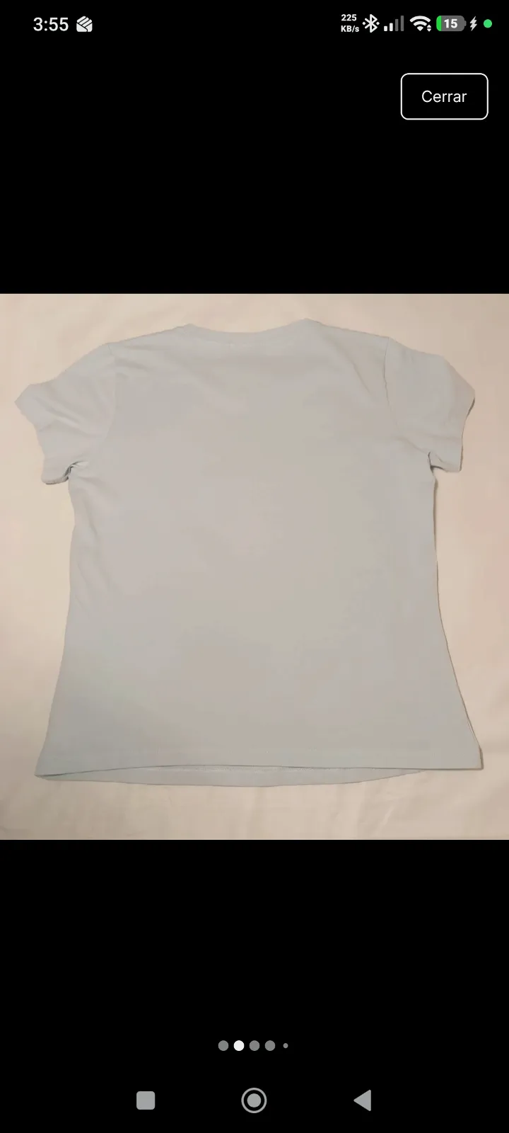 Camiseta Tommy Hilfiger juvenil 2XL azul clarita – Tommy Hilfiger – taille 15 años 7