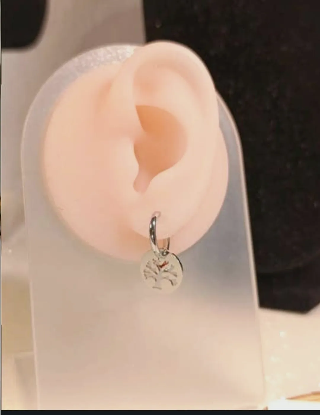 Pendientes acero plateado Arbol de la Vida Jewelry – Jewelry – taille Taille unique 5