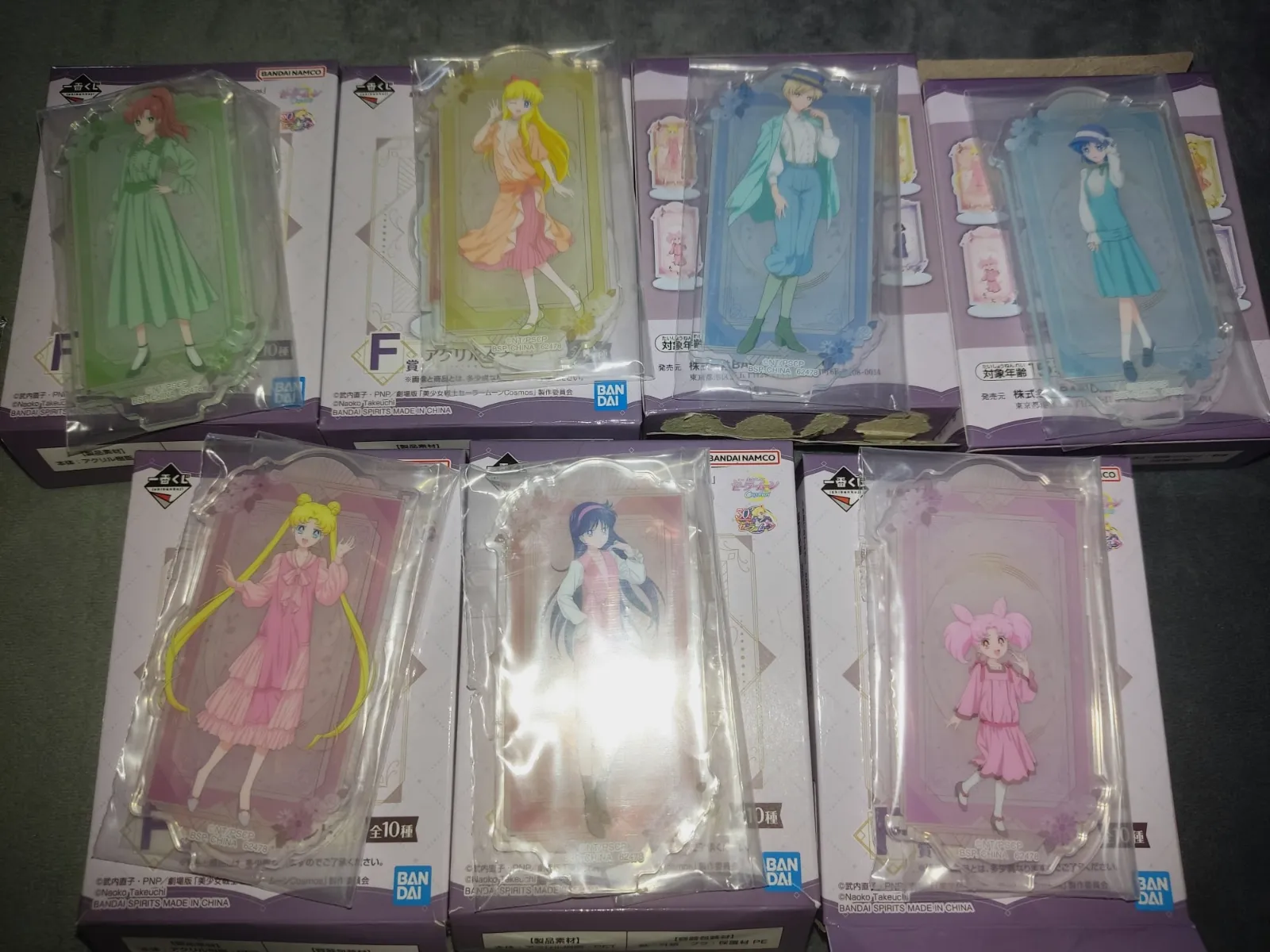 Conjunto soportes acrilicos Sailor Moon A (11pcs)