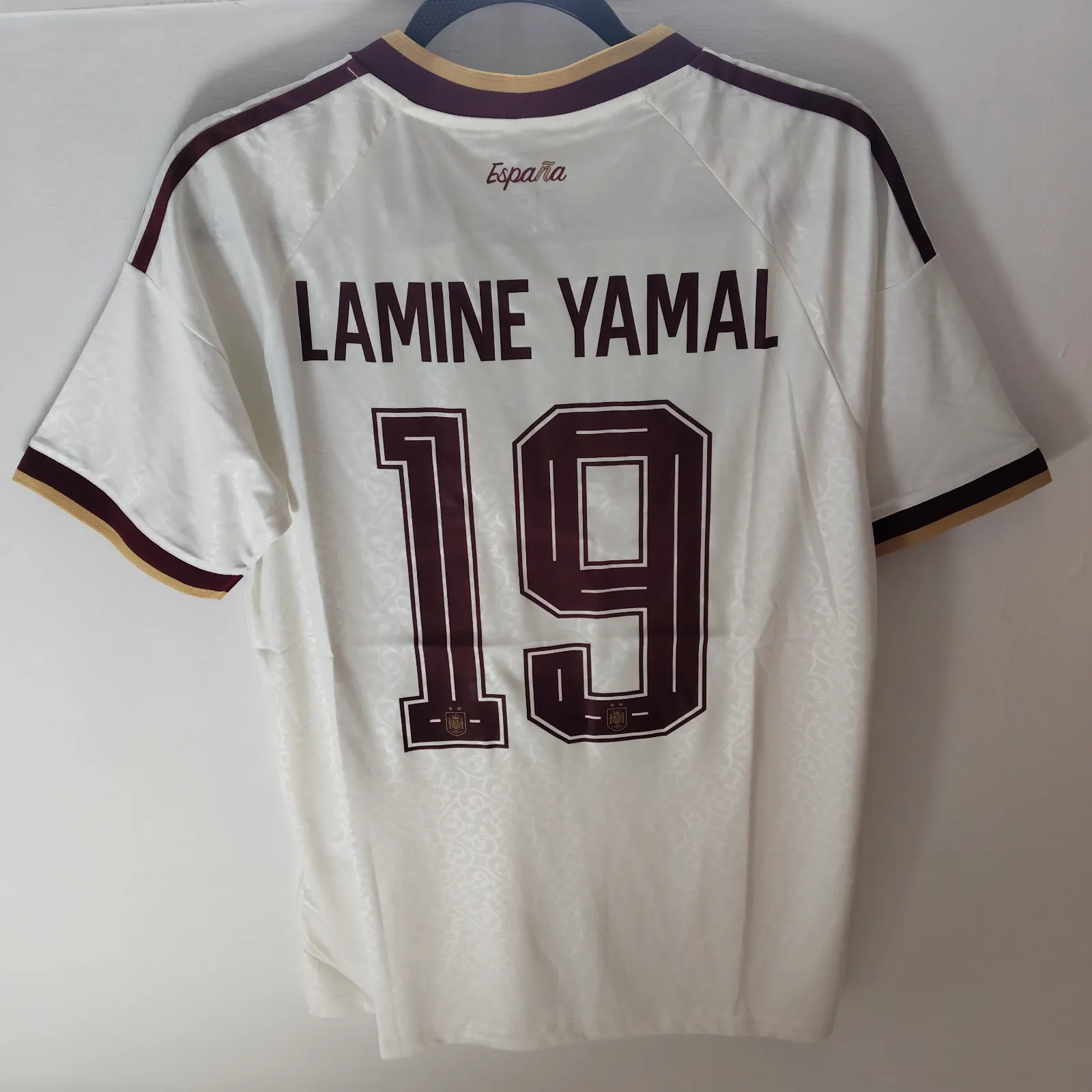 Camiseta Lamine Yamal España dos estrellas  – Adidas – taille M 3