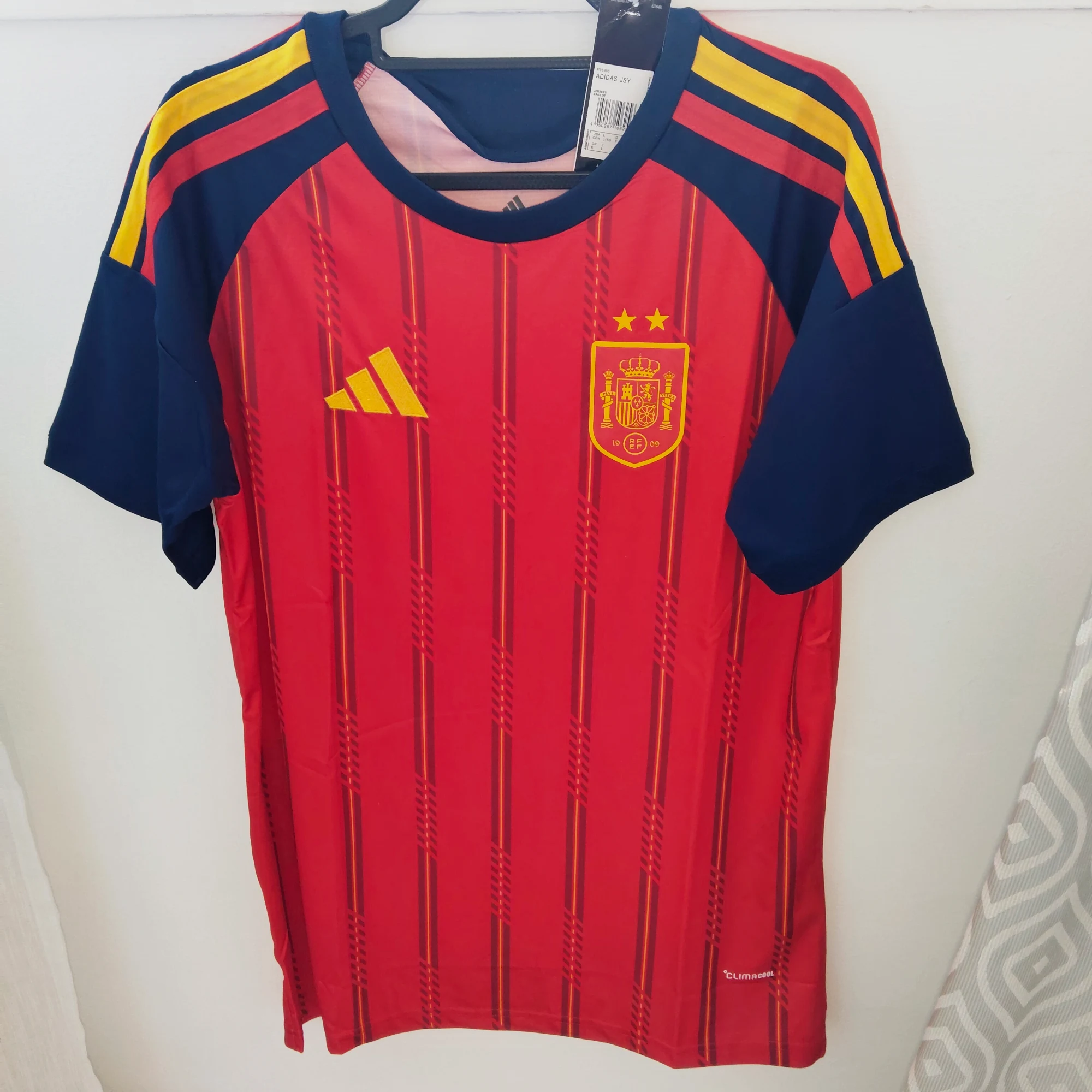 Camiseta de España dos estrellas