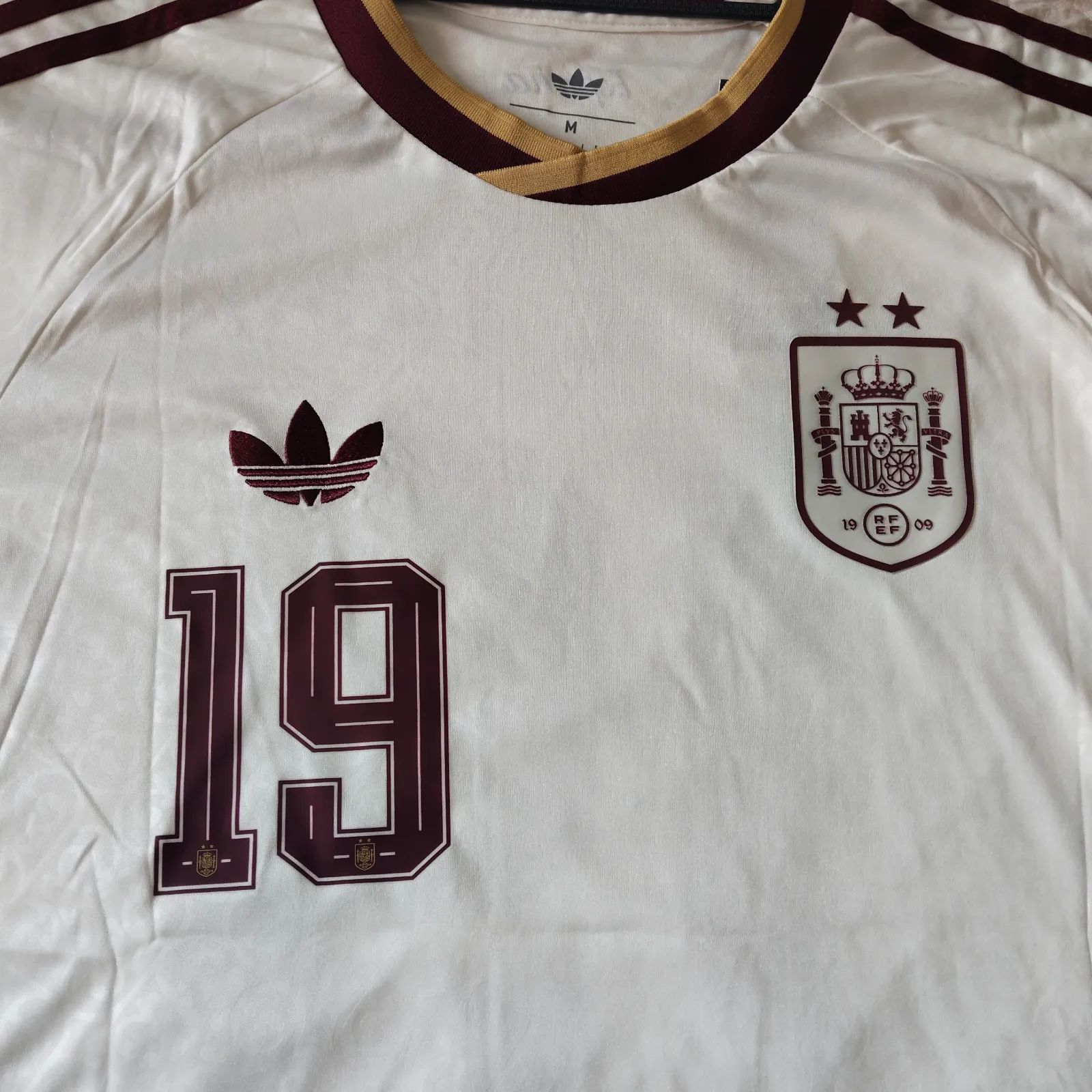 Camiseta Lamine Yamal España dos estrellas  – Adidas – taille M 4