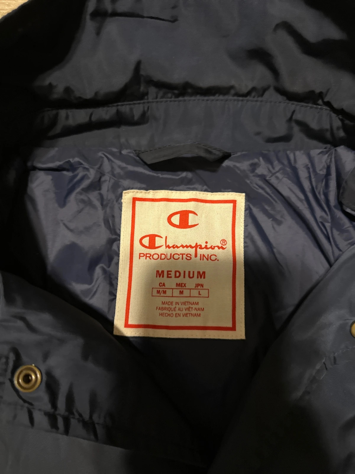 Veste coupe-vent champion brodé taille L – Champion – taille L 4