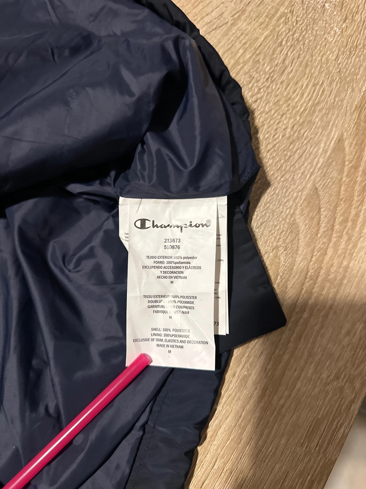 Veste coupe-vent champion brodé taille L – Champion – taille L 5