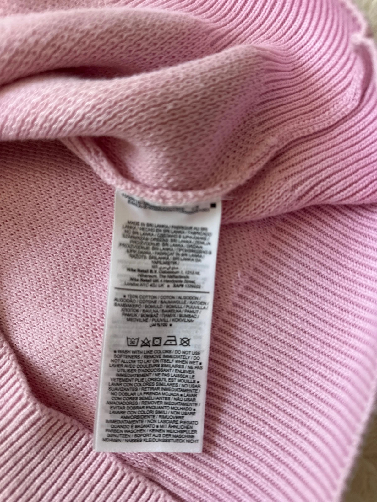Pull Nike nid-d’abeilles brodé taille:XL – Nike – taille XL 5