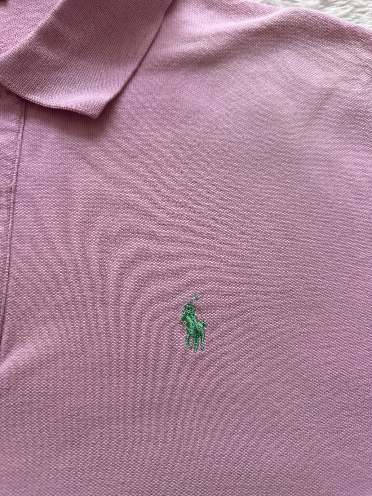 Polo Ralph Lauren rose cheval vert taille L – Ralph Lauren – taille L 2