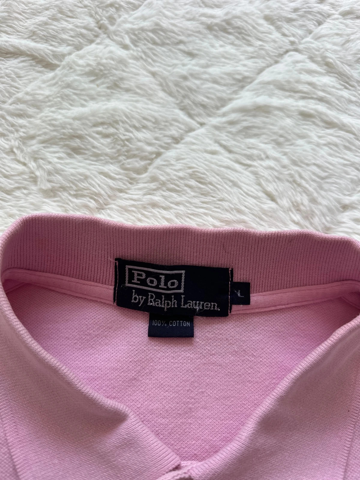 Polo Ralph Lauren rose cheval vert taille L – Ralph Lauren – taille L 3