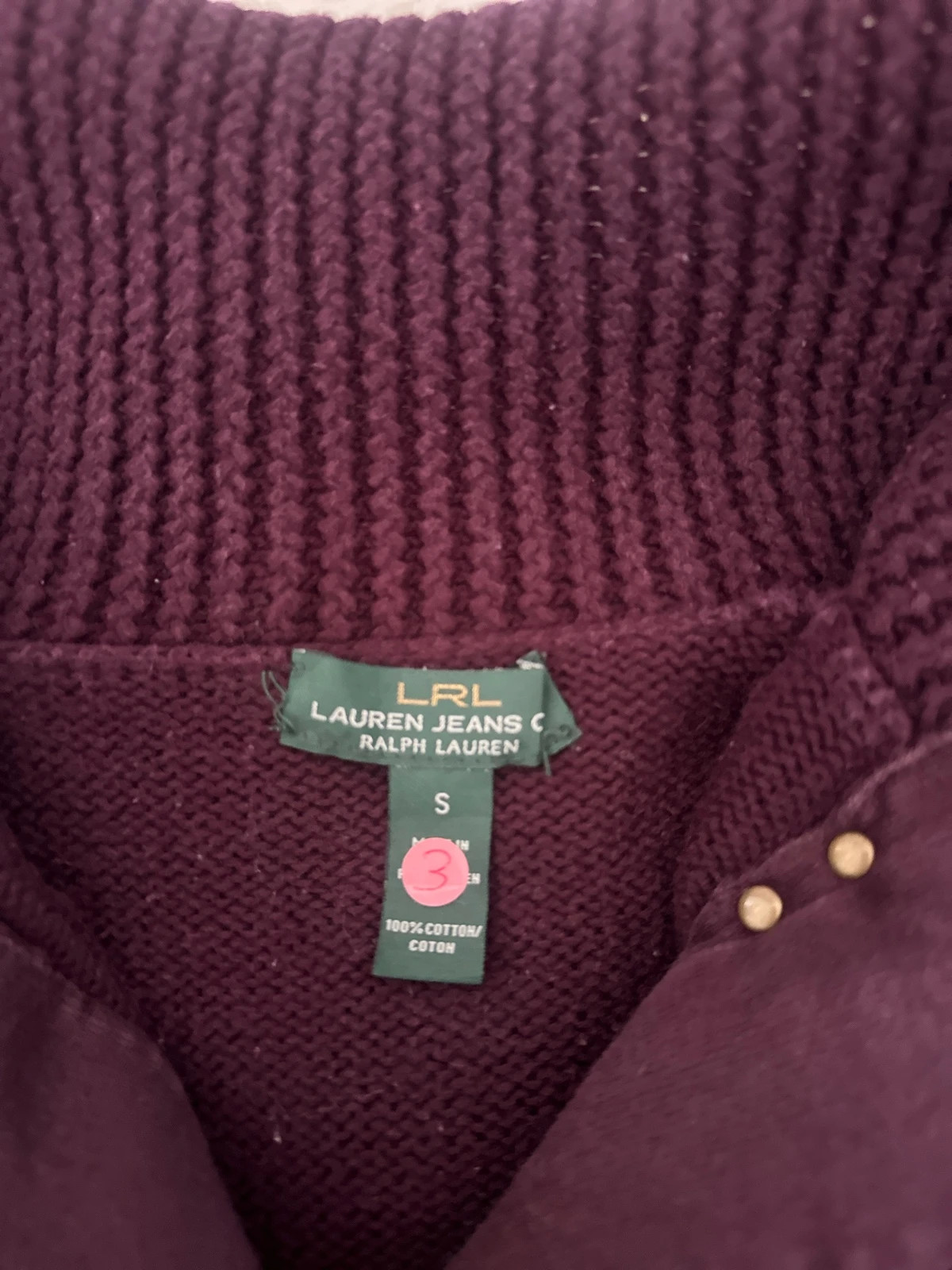 Pull Ralph Lauren taille S – Ralph Lauren – taille S / 36 / 8 3
