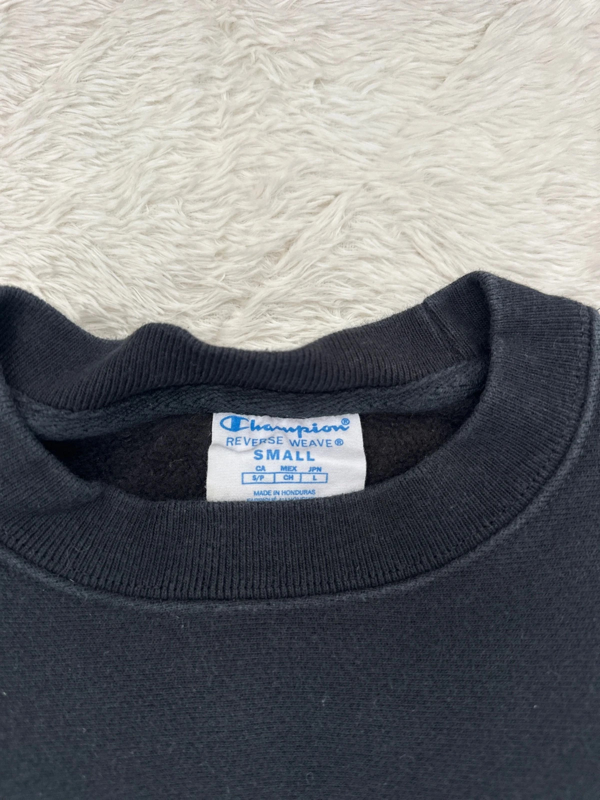Pull brodé champion noir taille: S – Champion – taille S 2