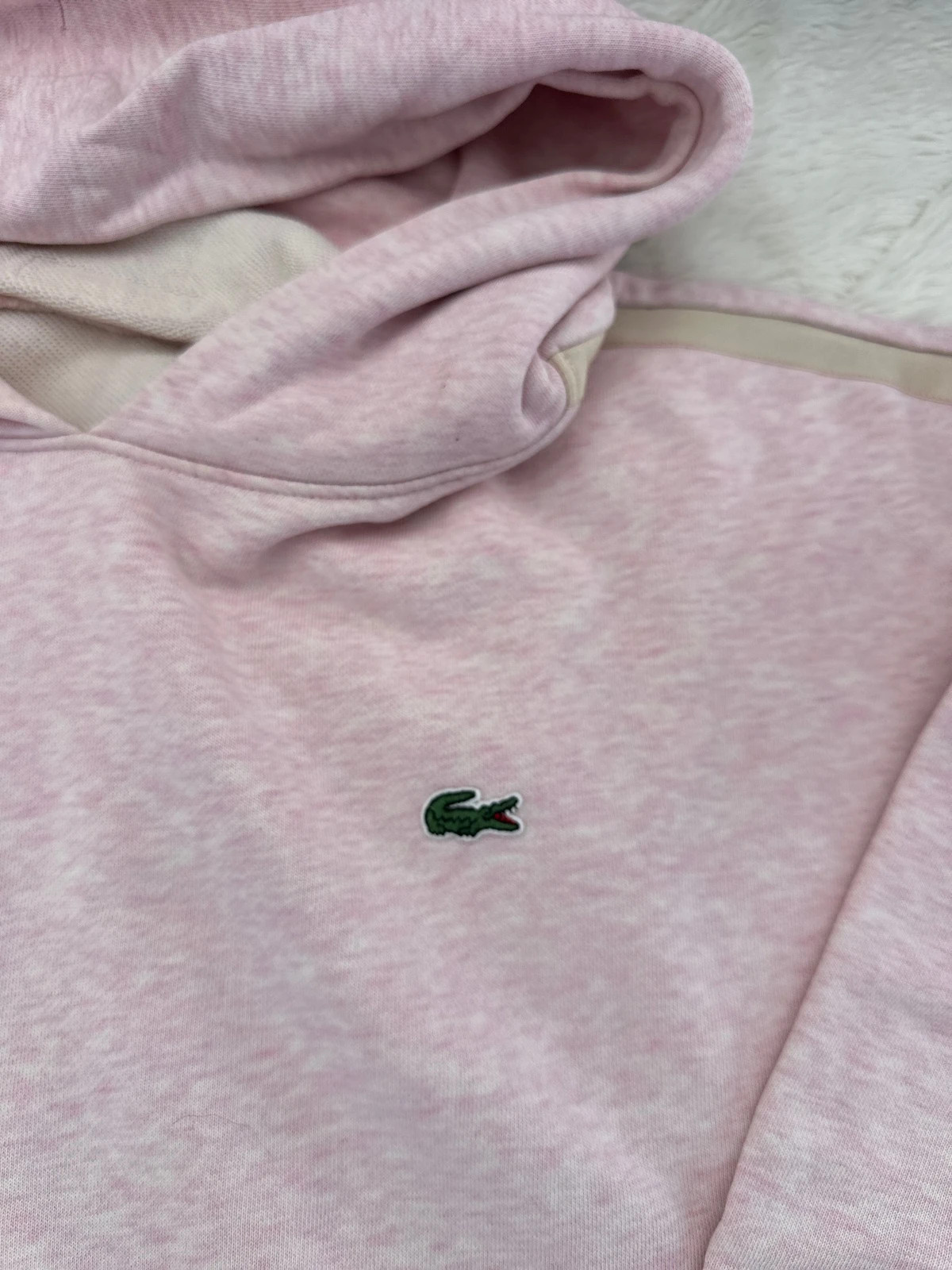 Sweat capuche Lacoste rose taille:M – Lacoste – taille M / 38 / 10 2