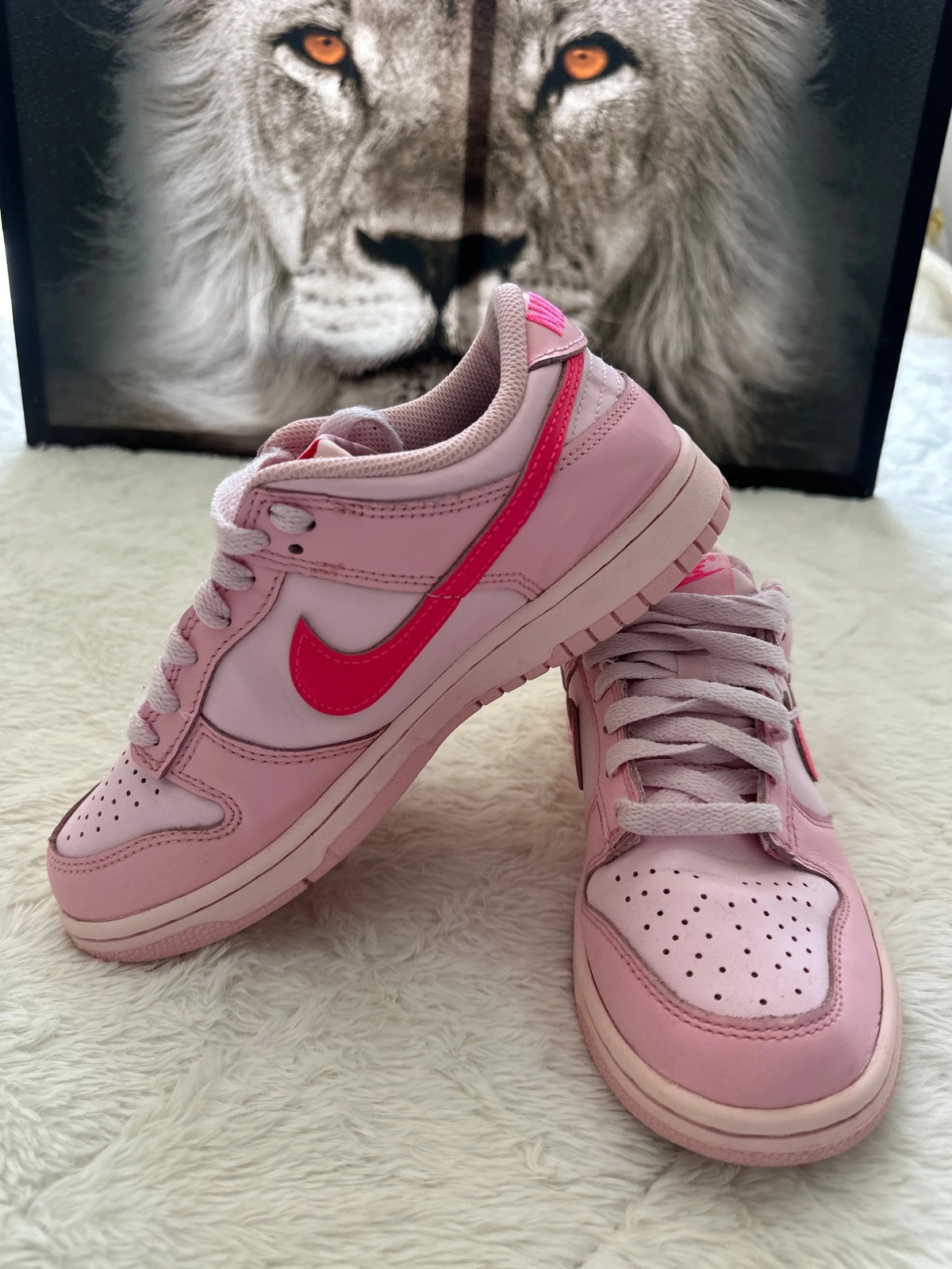 Basket Nike dunk low triple pink taille:38 – Nike – taille 38 3
