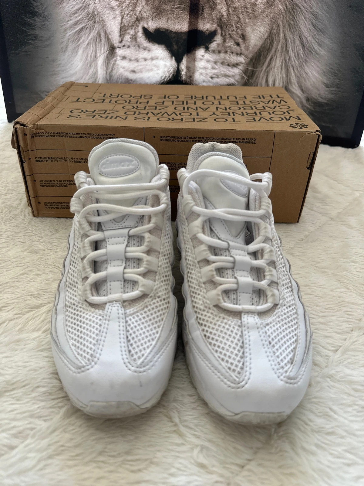 Basket Nike Air 95 full Blanc taille:37.5 – Nike – taille 37.5 4