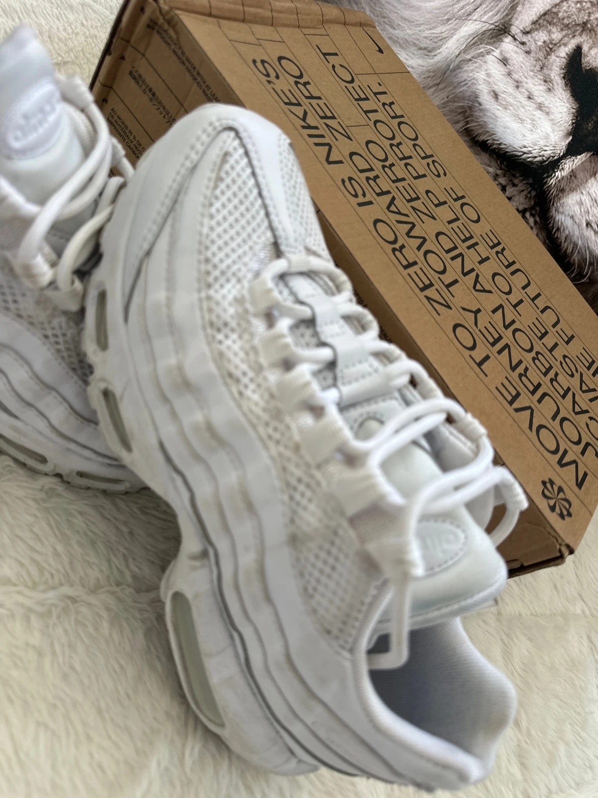 Basket Nike Air 95 full Blanc taille:37.5 – Nike – taille 37.5 2