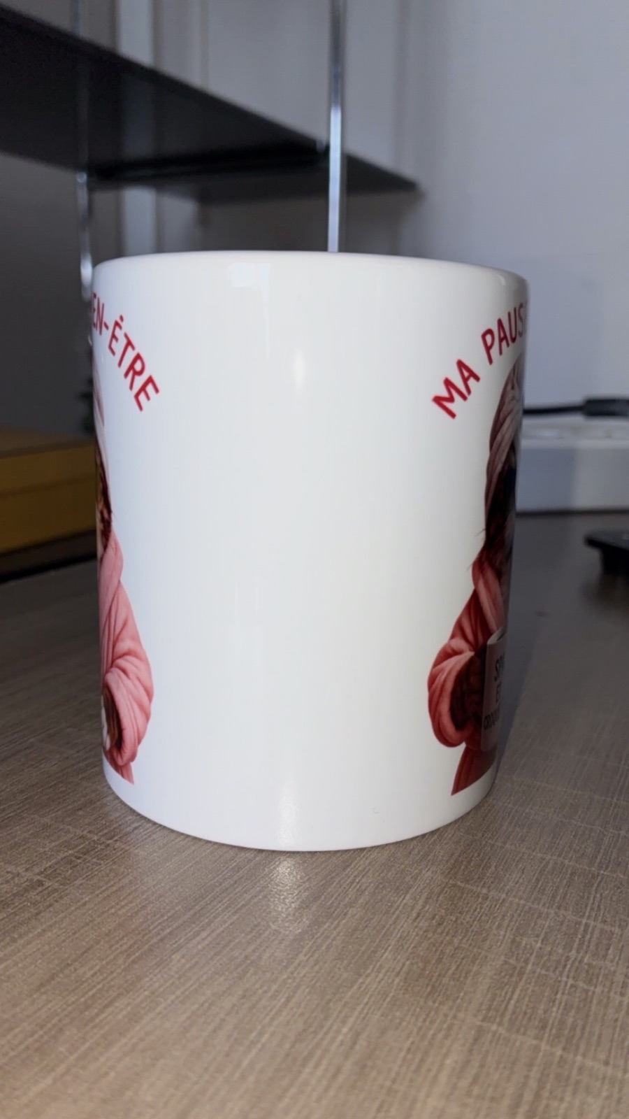 Mug en céramique chat Ma pause bien-être – Sublim’art 4