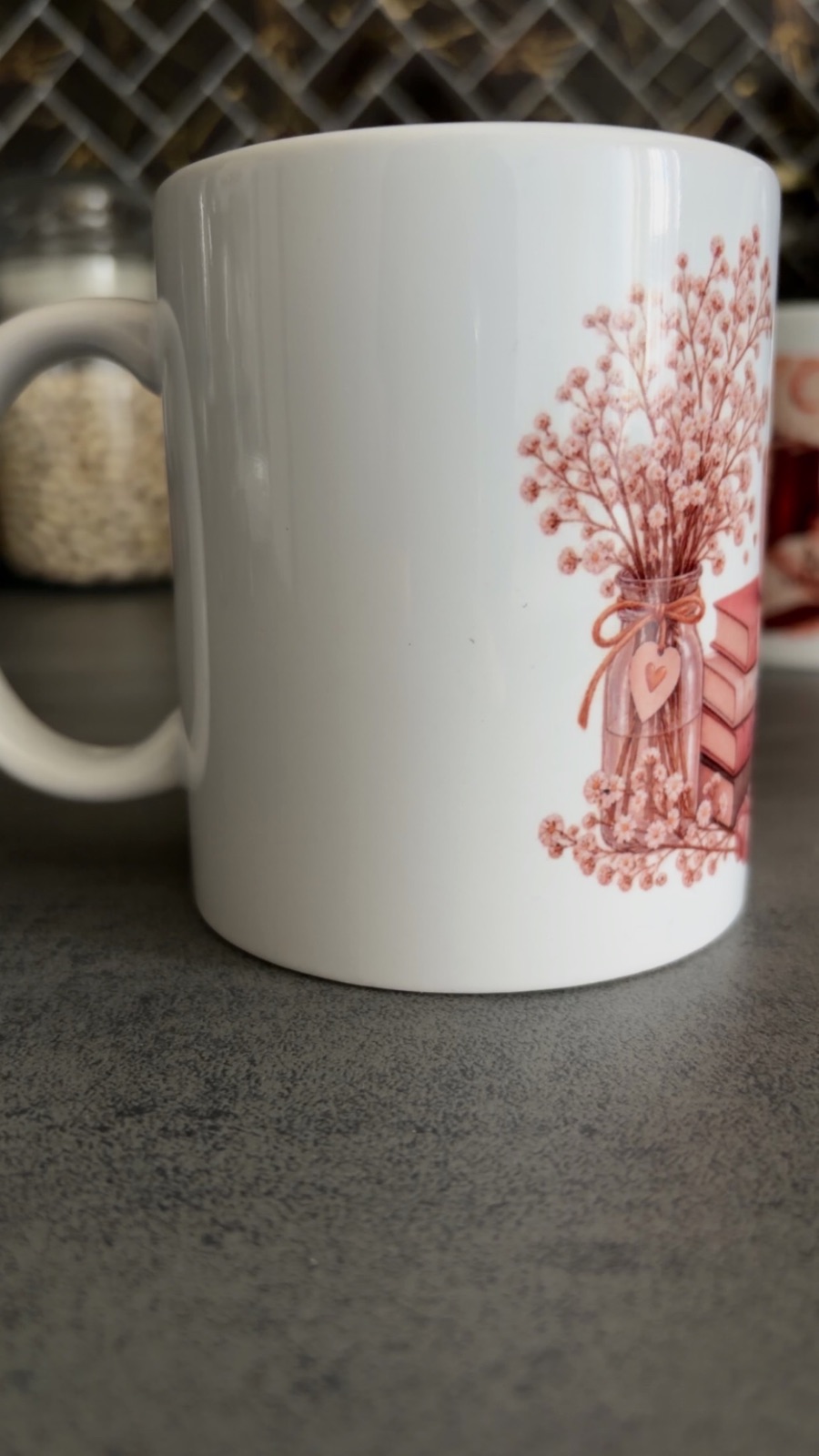 Mug en céramique blanche Book Lover idée cadeau – Marque créateur 5