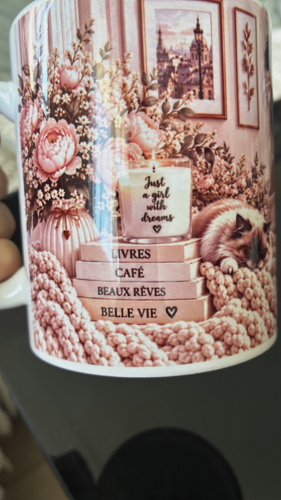 Mug en céramique motif Paris cocooning – Marque créateur 2