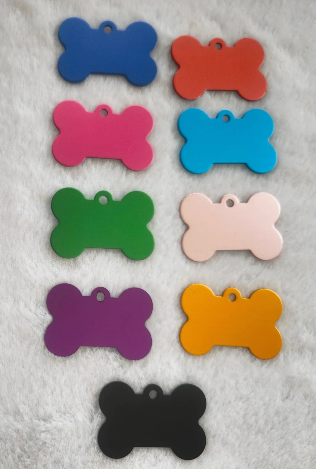 Placa identificativa mascotas. Aluminio. Colores – taille Taille unique 3