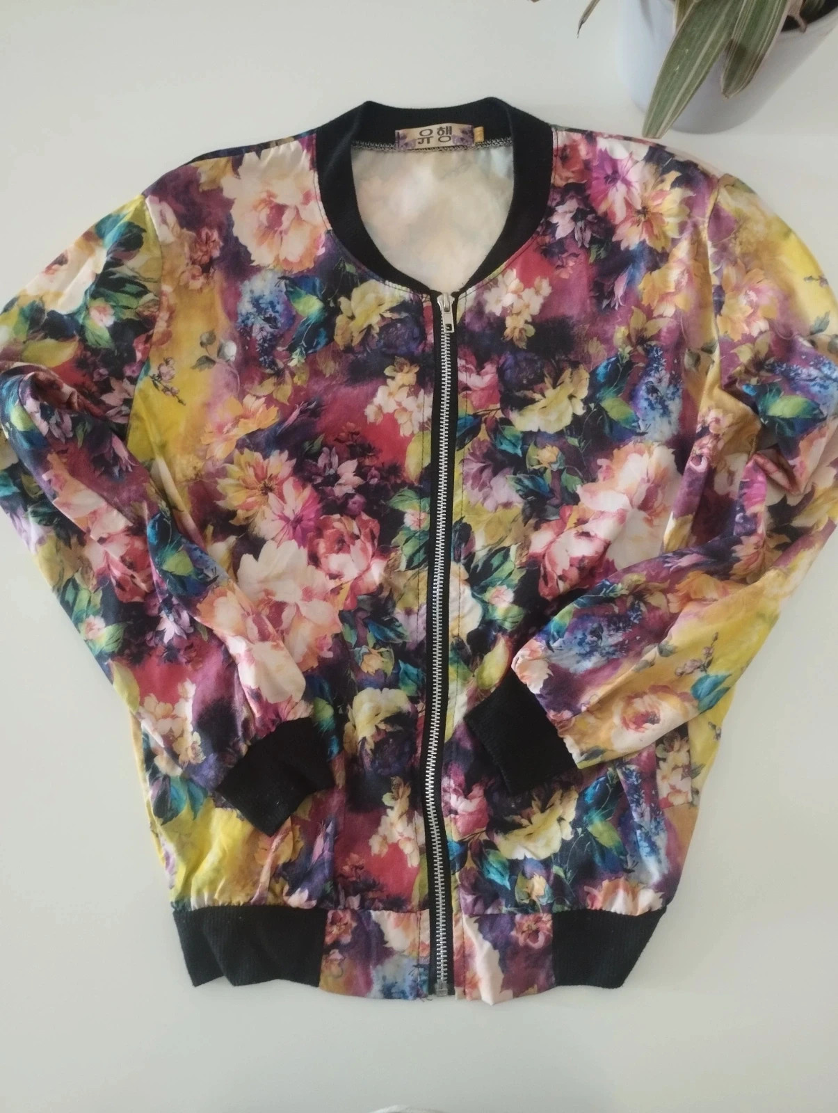Chaqueta de flores – taille M / 38 / 10 2