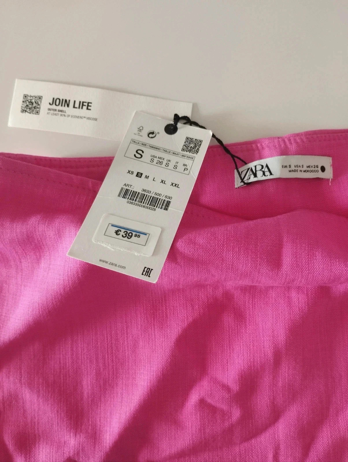 Minifalda ZArA Rosa Fucsia. NUeVA con etiqueta 🩷💝 – Zara – taille S / 36 / 8 3
