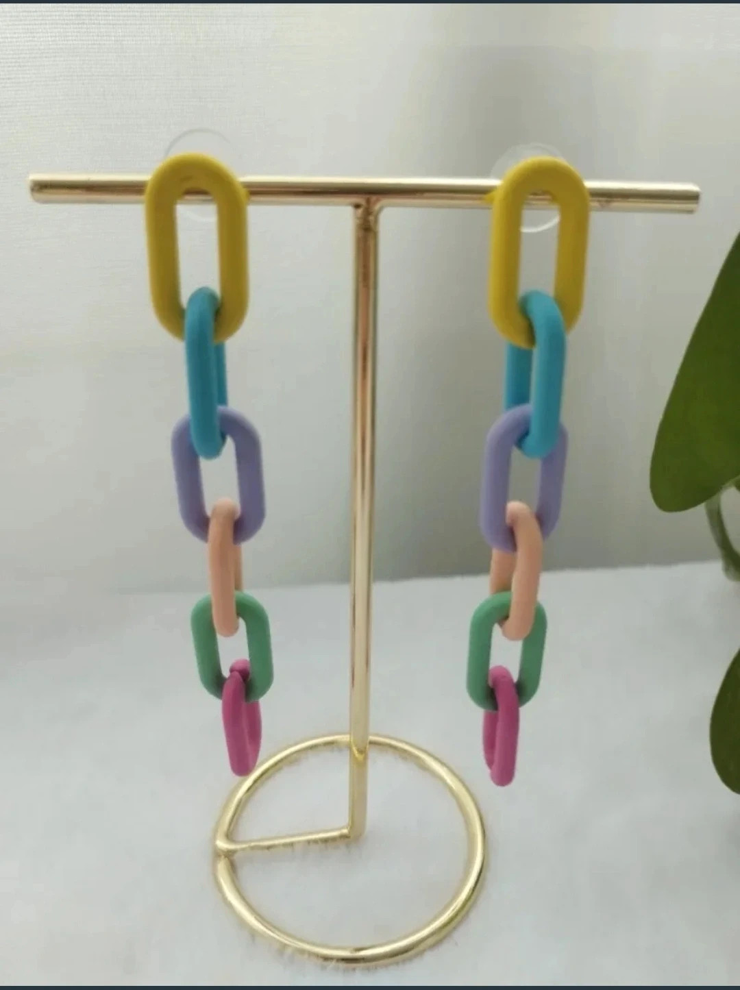 Pendientes arcoiris 2