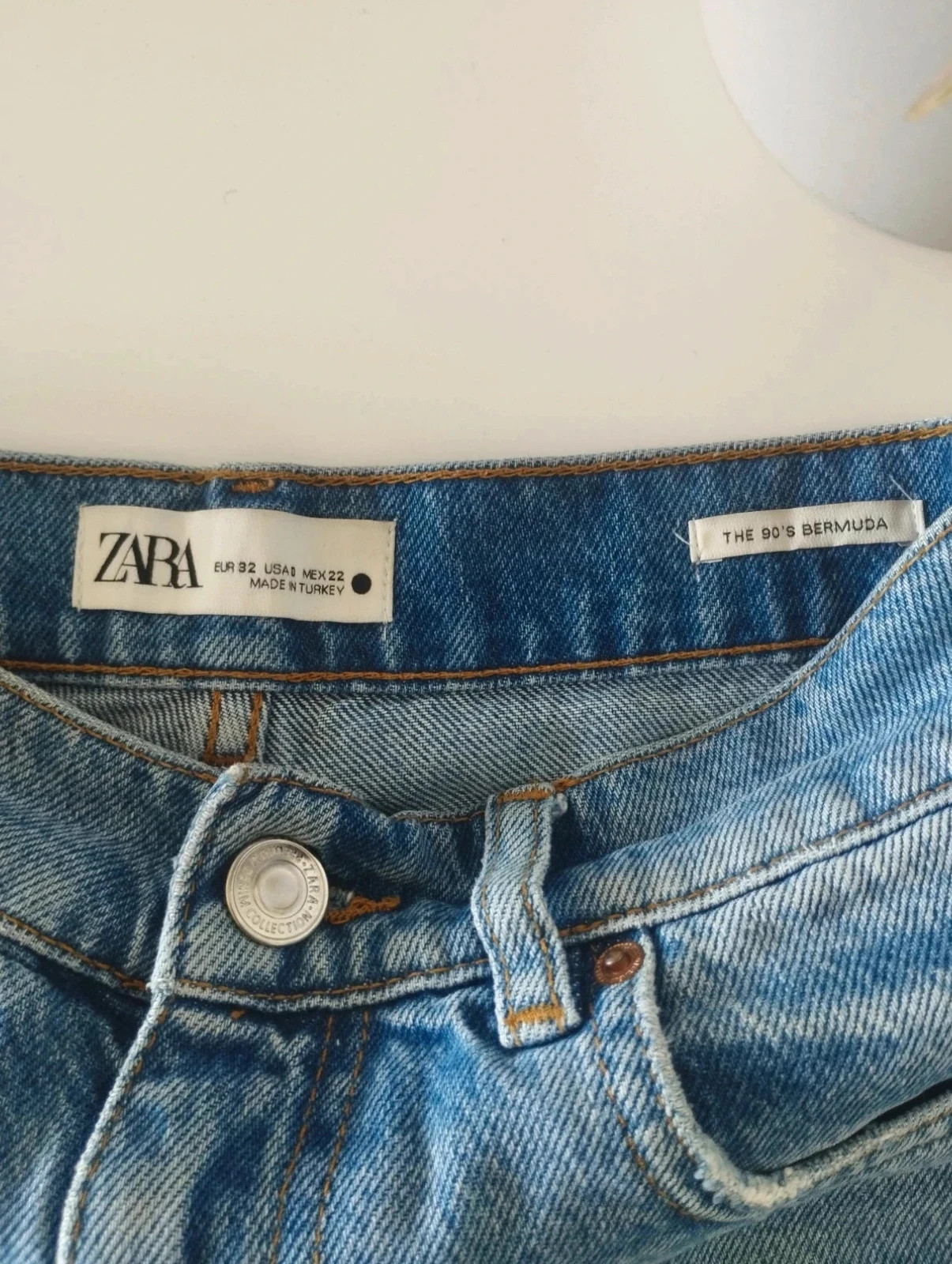 👖 Shorts Vaqueros Zara - Bajo Deshilachado - Talla 32 – Zara – taille XXS / 32 / 4 5