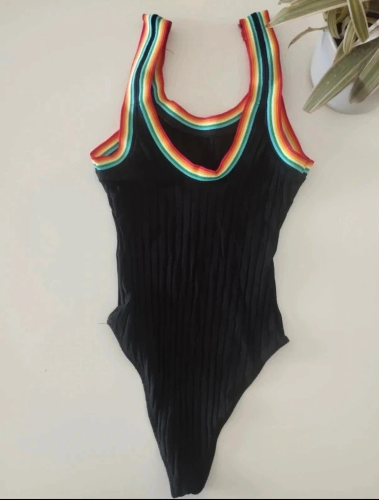 🎨 Body Negro- Multicolor Bershka - Talla XS – Bershka – taille XS / 34 / 6 2