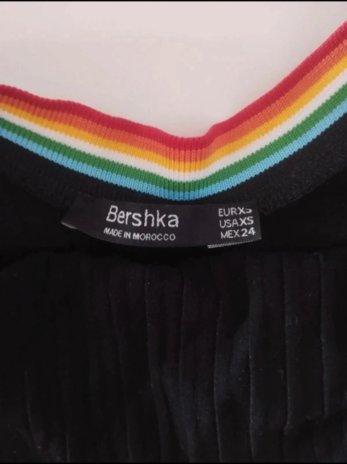 🎨 Body Negro- Multicolor Bershka - Talla XS – Bershka – taille XS / 34 / 6 3