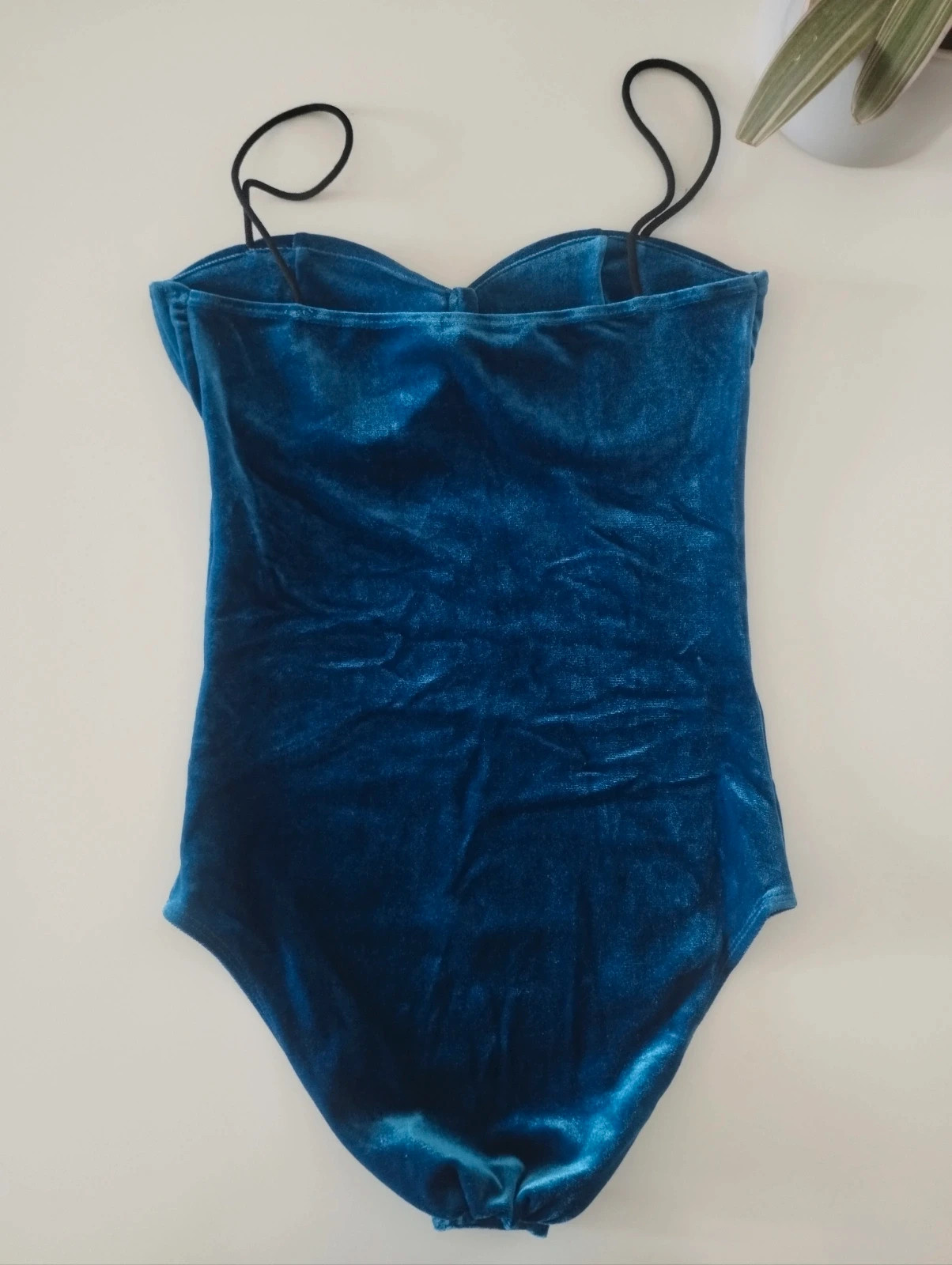 Body terciopelo azul Shein. Talla xs – Shein – taille XS / 34 / 6 2