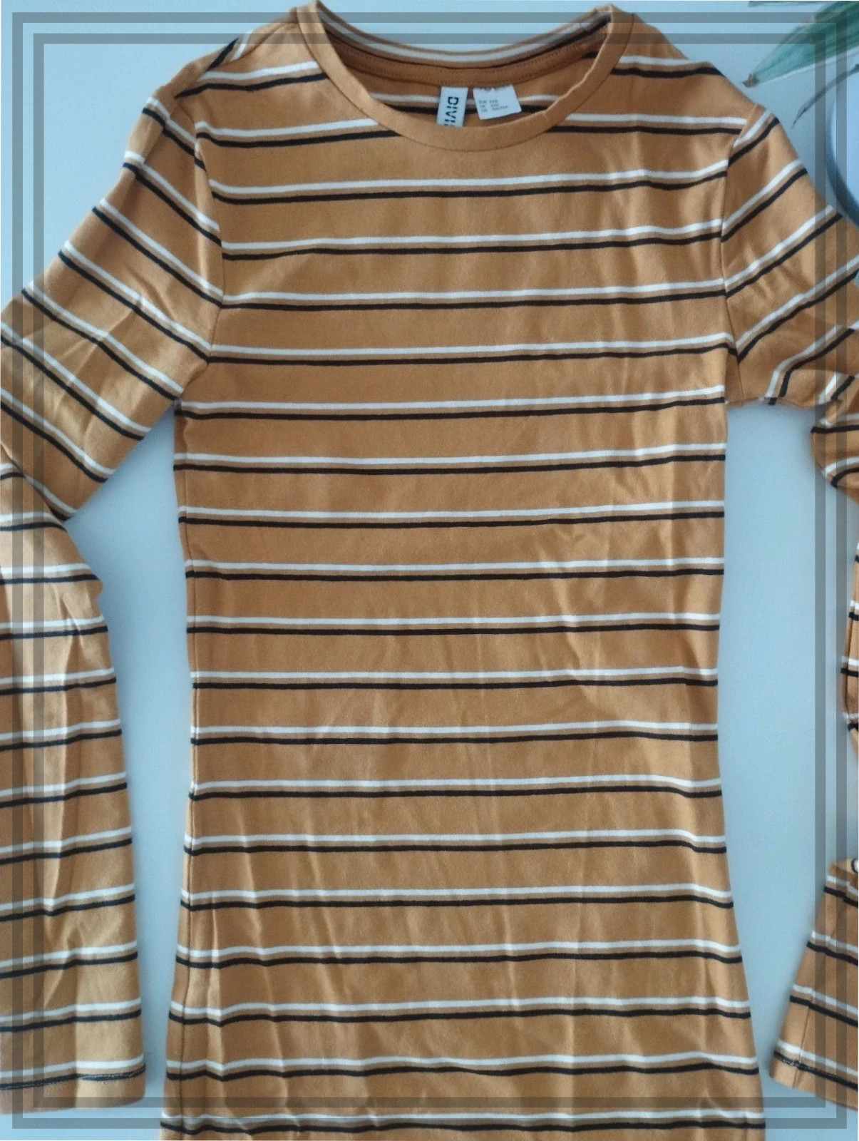 🍂 Vestido Ajustado de Rayas H&M Divided (Talla 32 / XXs) – H&M – taille XXS / 32 / 4 3