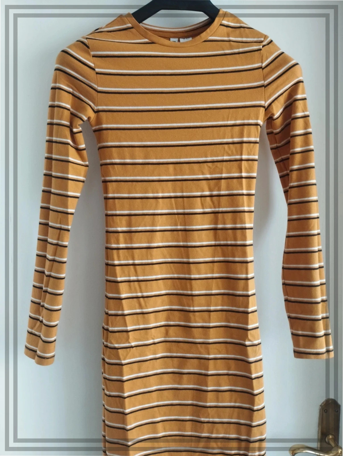 🍂 Vestido Ajustado de Rayas H&M Divided (Talla 32 / XXs) – H&M – taille XXS / 32 / 4 2