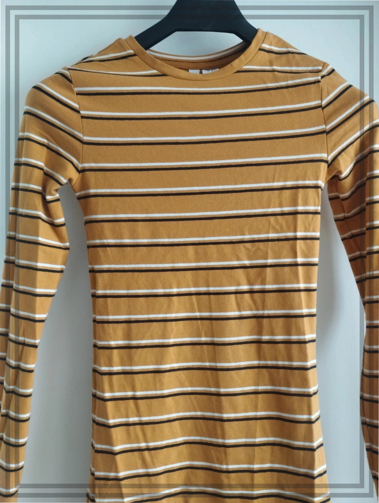 🍂 Vestido Ajustado de Rayas H&M Divided (Talla 32 / XXs) – H&M – taille XXS / 32 / 4 4