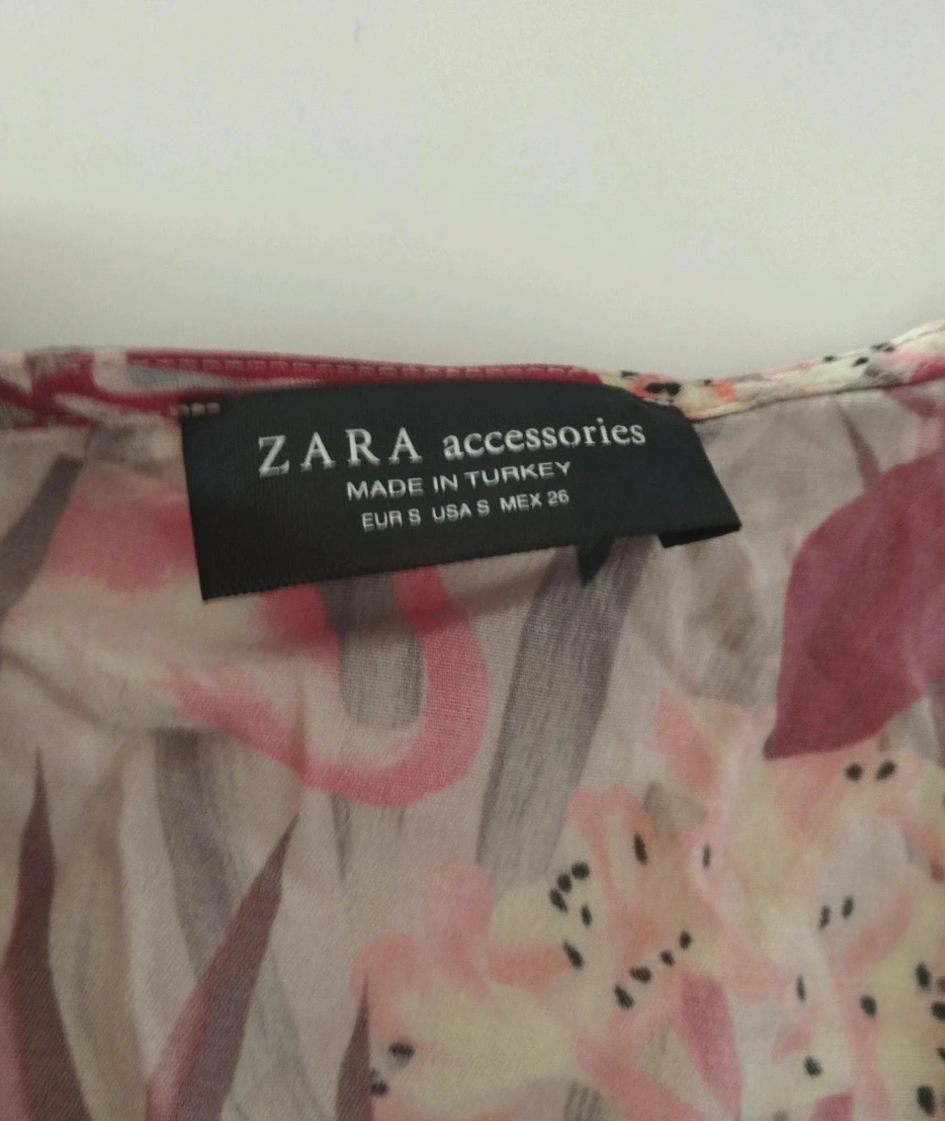 🌺 Top Tropical Zara Anudado - Talla S – Zara – taille S / 36 / 8 4