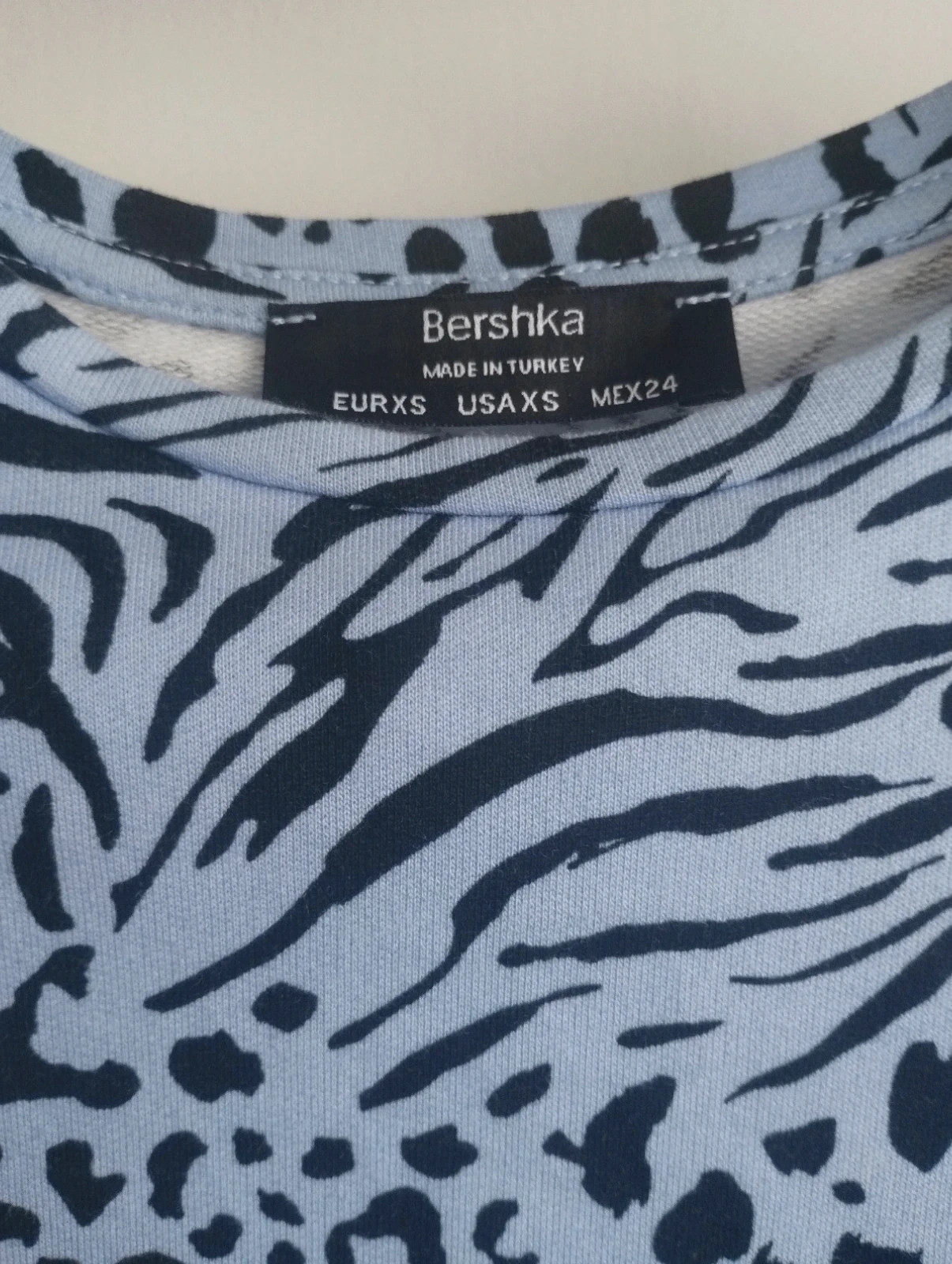 vestido Animal Print Bershka - Hombreras y Hebilla - Talla XS – Bershka – taille XS / 34 / 6 2